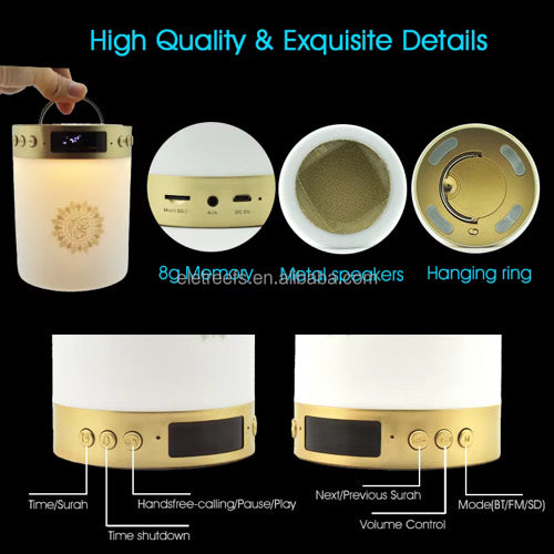 The All-in-One Touch Lamp & Quran Speaker